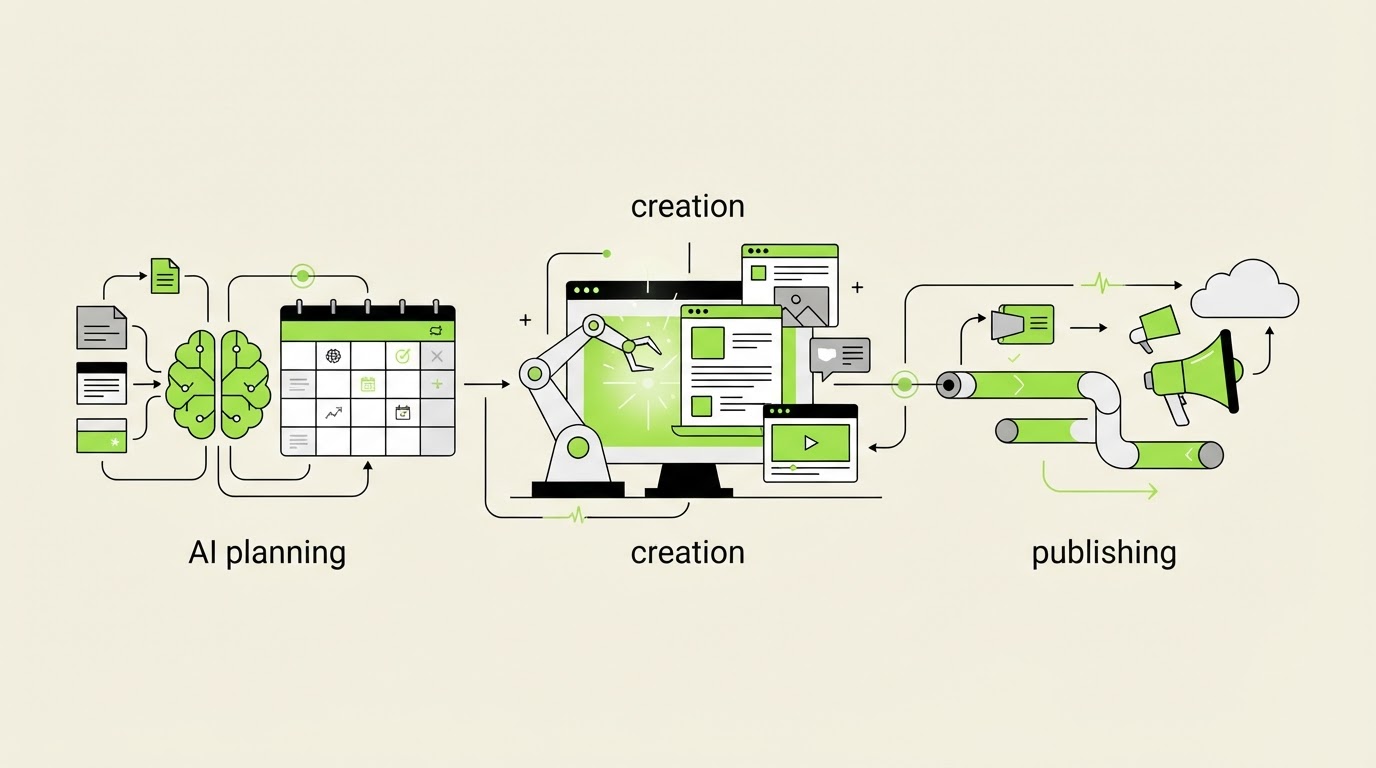 AI Content Workflow Automation: Plan, Create, and Publish