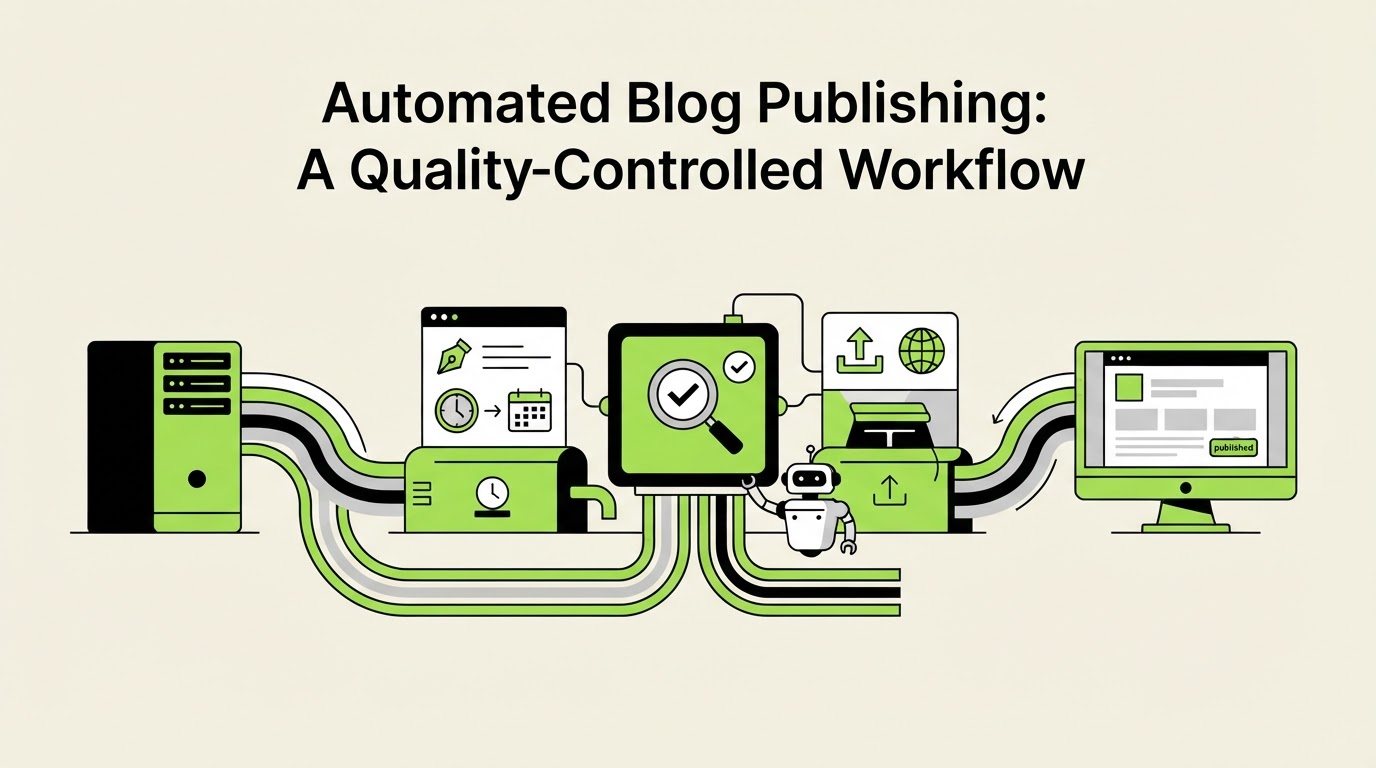 Automated Blog Publishing: A Quality-Controlled Workflow